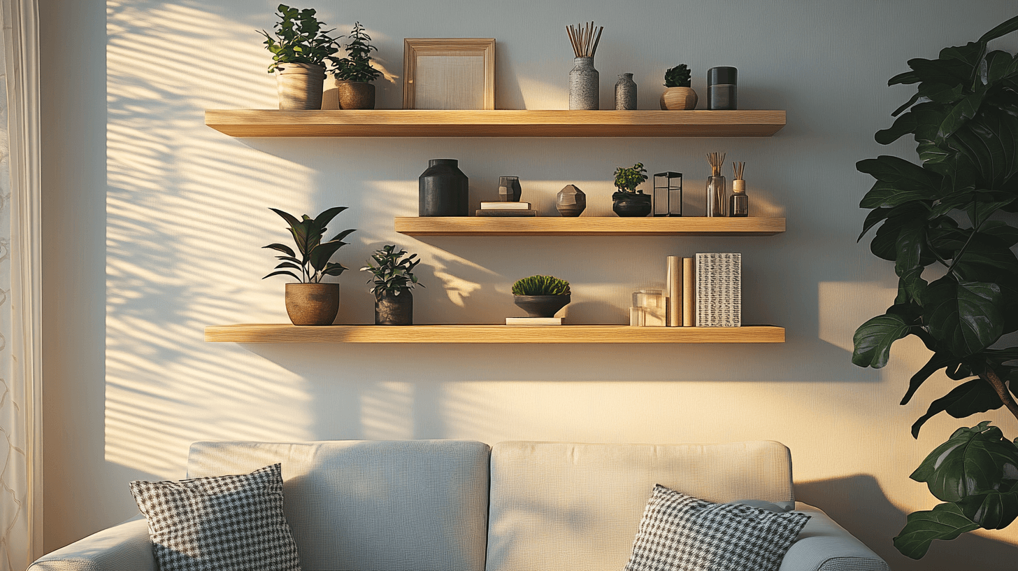 Elementi decorativi: mensole da parete per i tuoi pezzi preferiti
