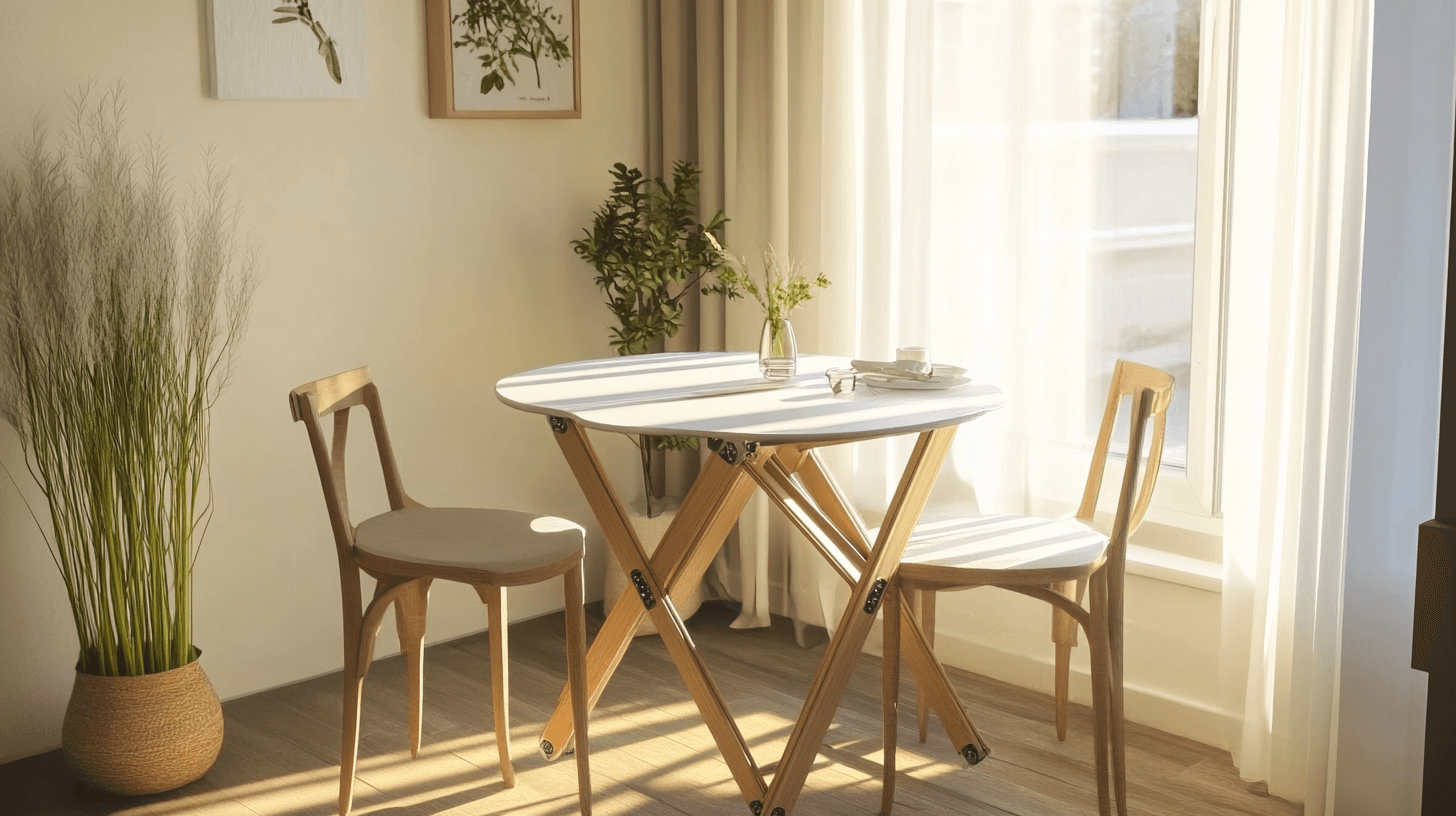 Tavoli da pranzo pieghevoli: flessibilità per ogni occasione