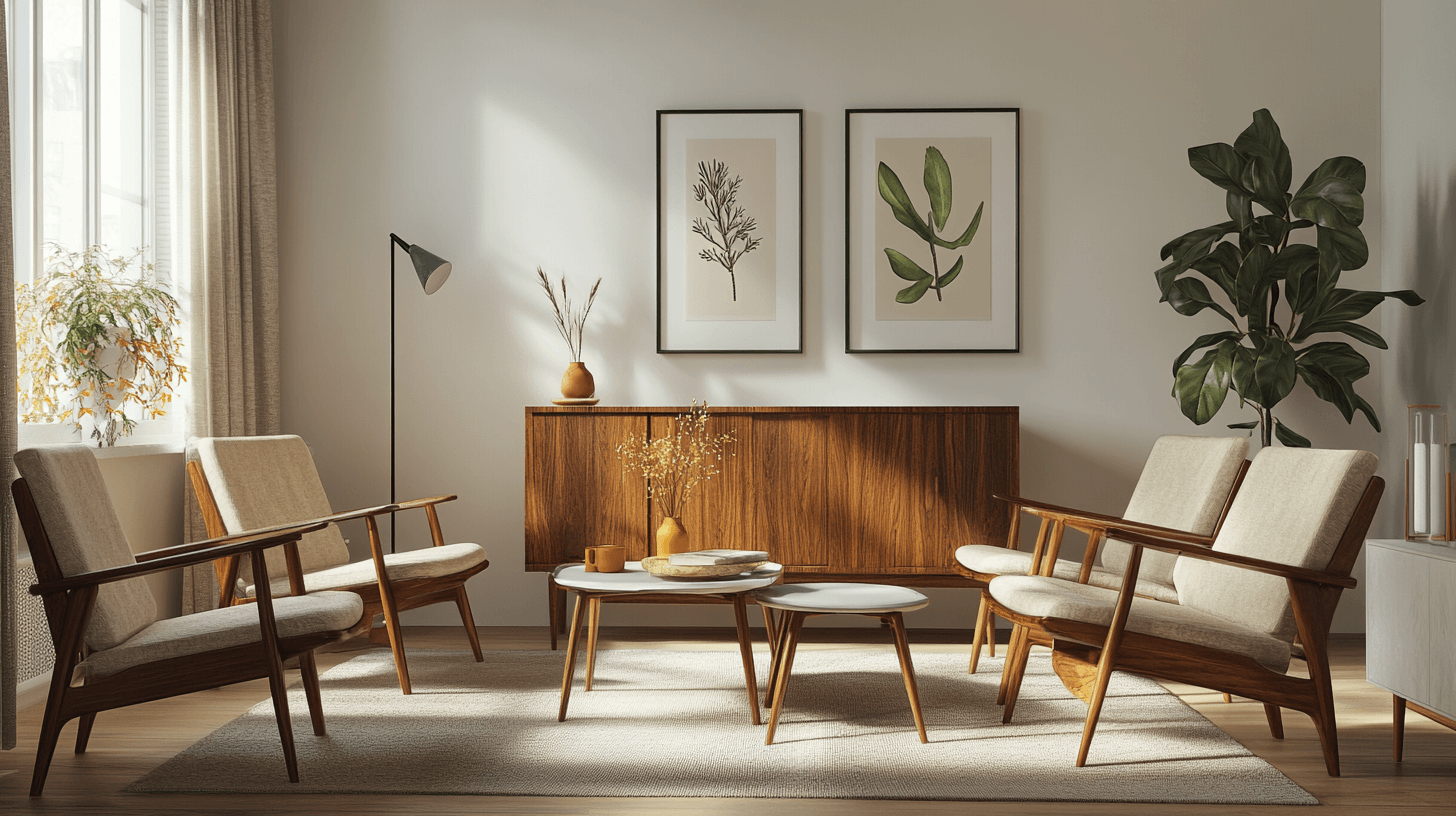 Mobili in stile Scandi-Retro: La perfetta simbiosi