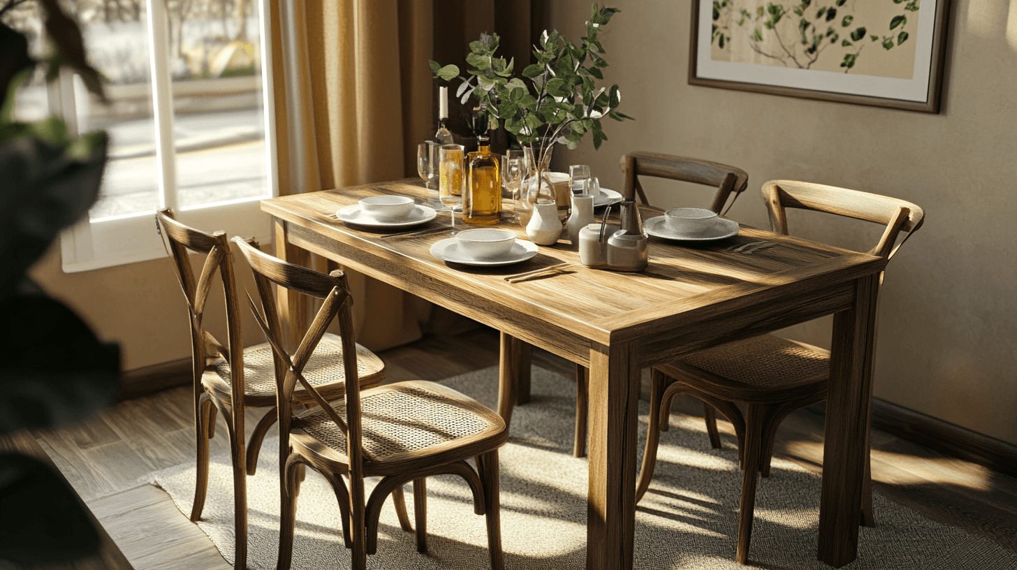 Mobili in tonalità della terra: La base per la tua sala da pranzo