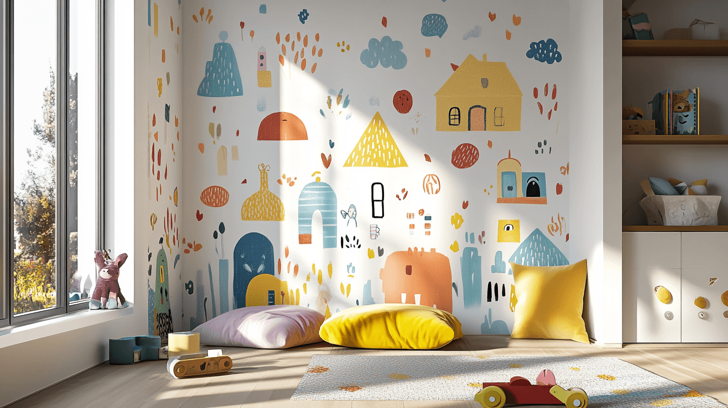 Decorazione murale creativa: idee per pareti colorate