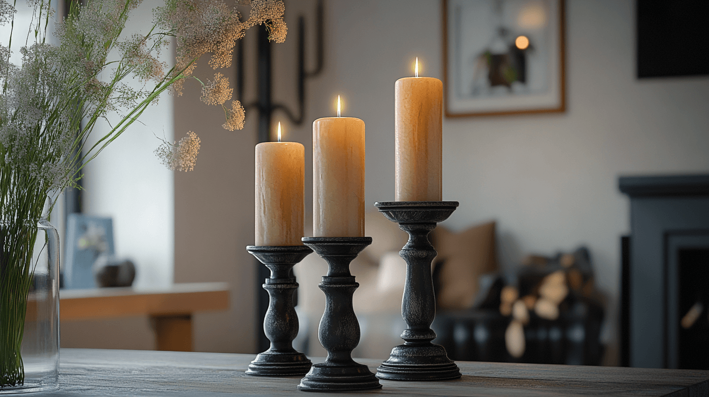 Idee di decorazione: Mettere in scena con stile i portacandele vintage