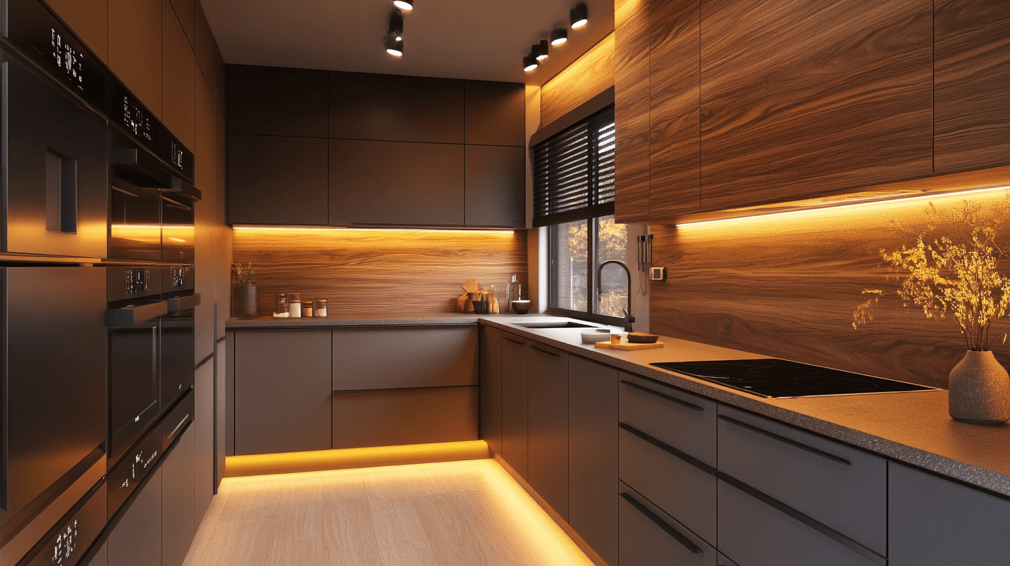 Cucina moderna con legno: unire calore e stile