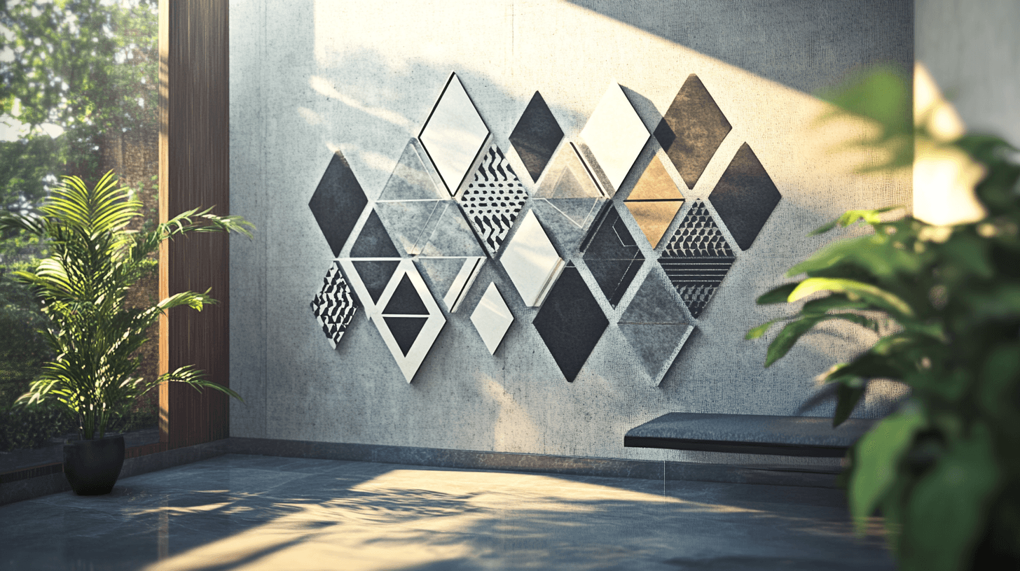 Decorazione murale: Motivi geometrici per accenti creativi