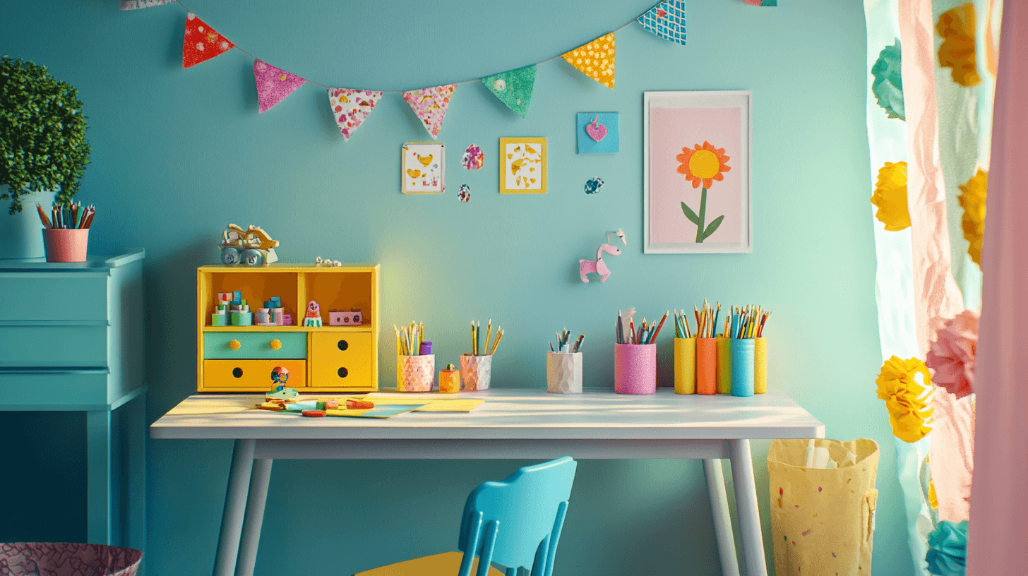 Idee creative per la progettazione delle scrivanie per bambini