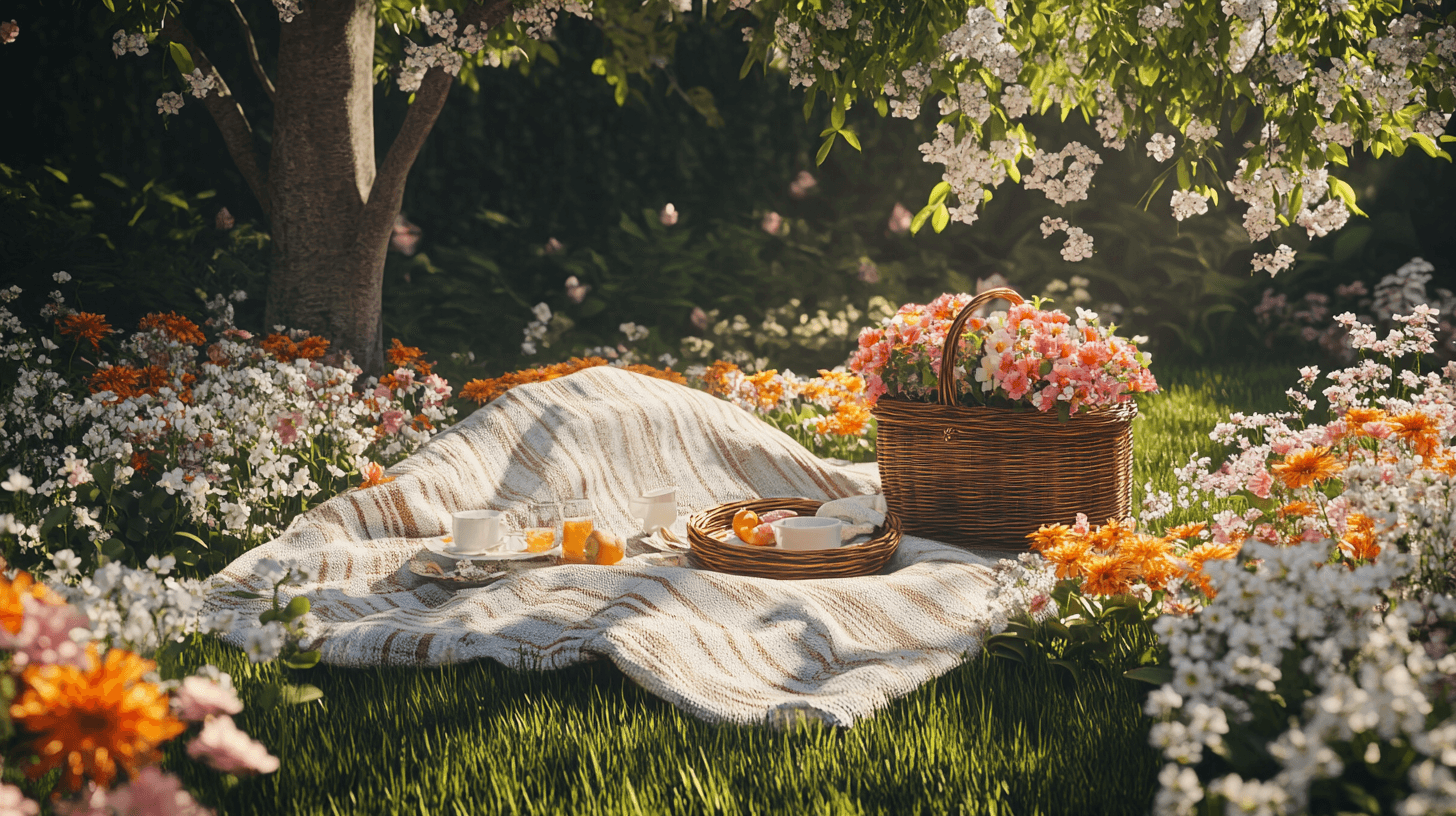Picnic in giardino: Rilassato e senza complicazioni