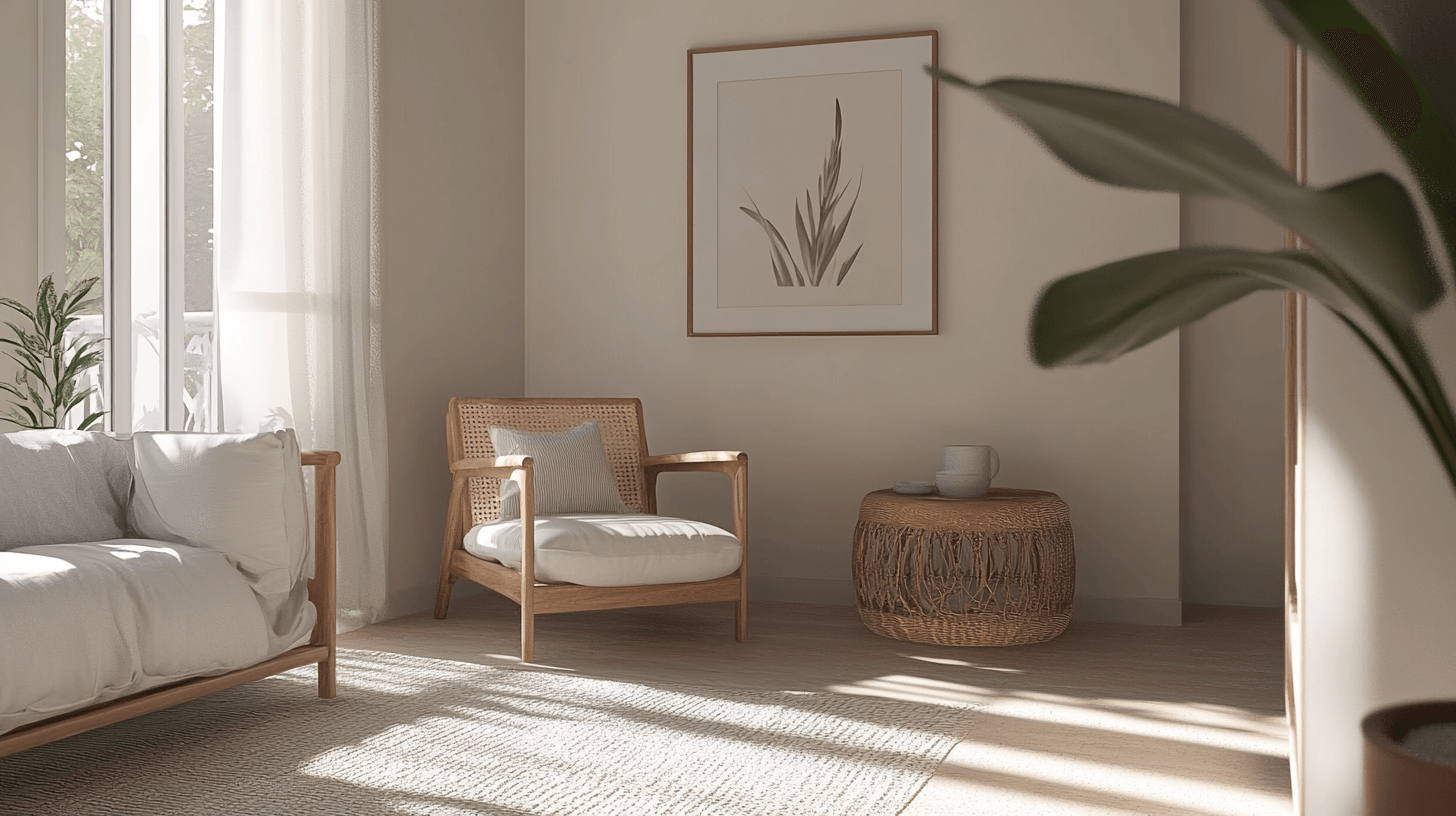Design minimalista dei colori per una casa armoniosa