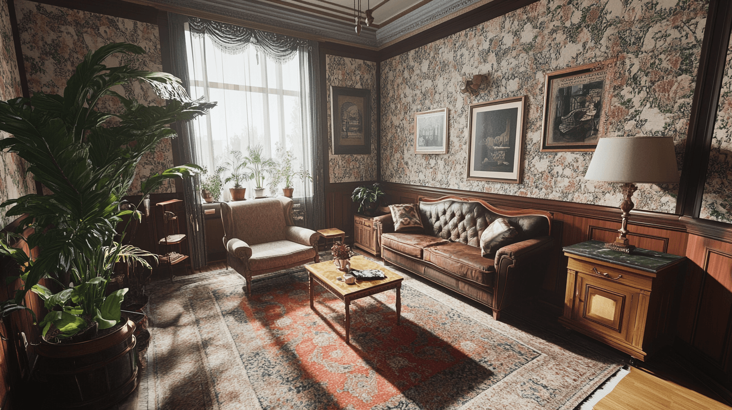 Decorazione in stile Victorian Modern
