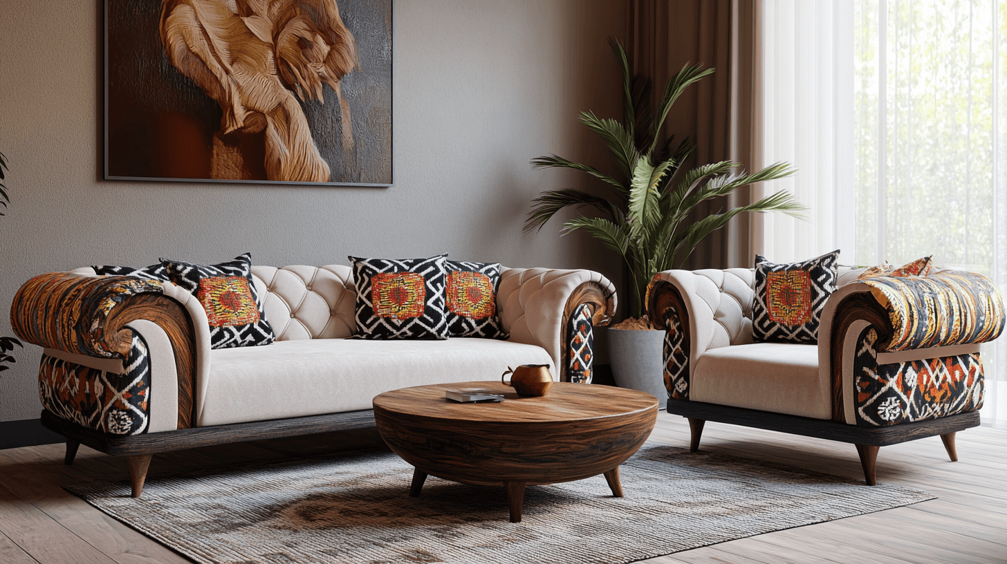 Mobili in stile etno-chic