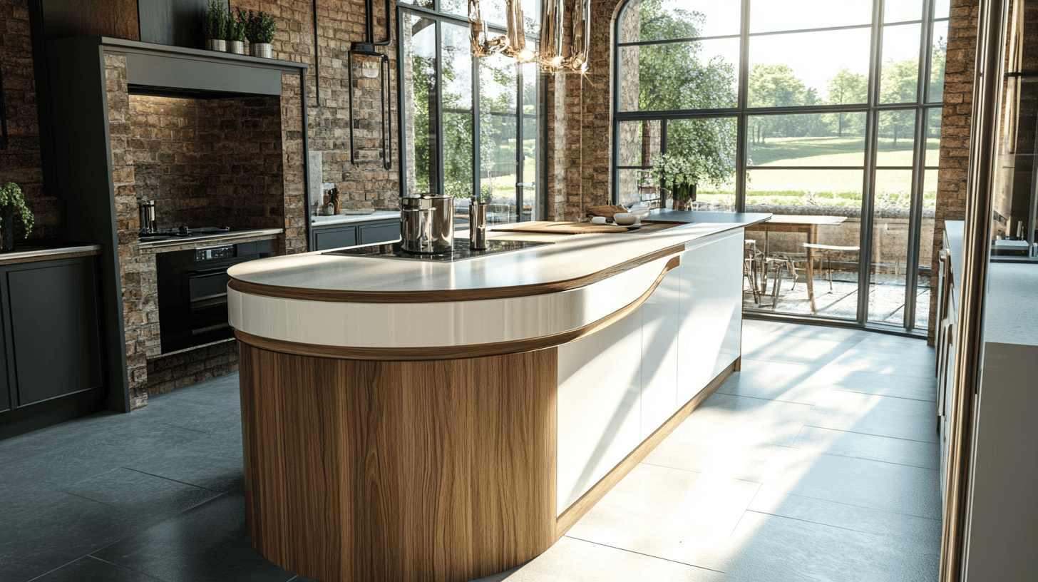 Idee di design per l'isola da cucina perfetta