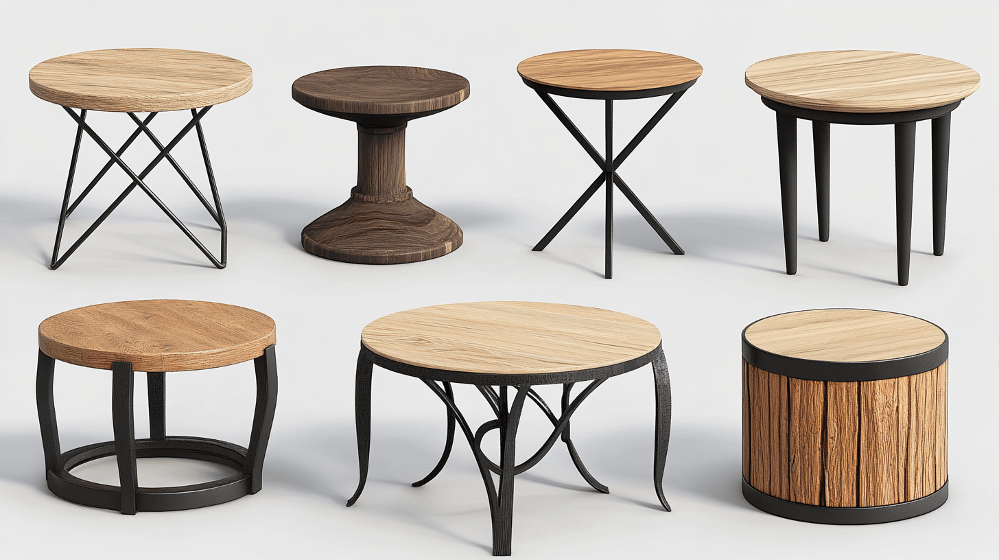 Design e materiali: tavolini per ogni stile
