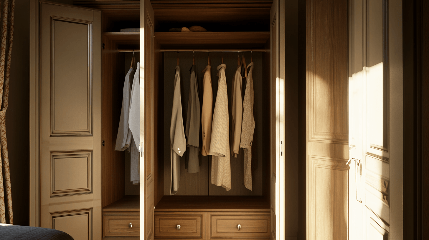 Design e stile degli armadi a porte girevoli