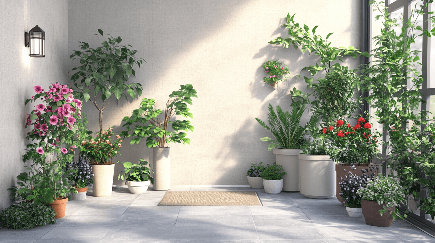 Progettazione dell'ingresso con piante: La prima impressione conta