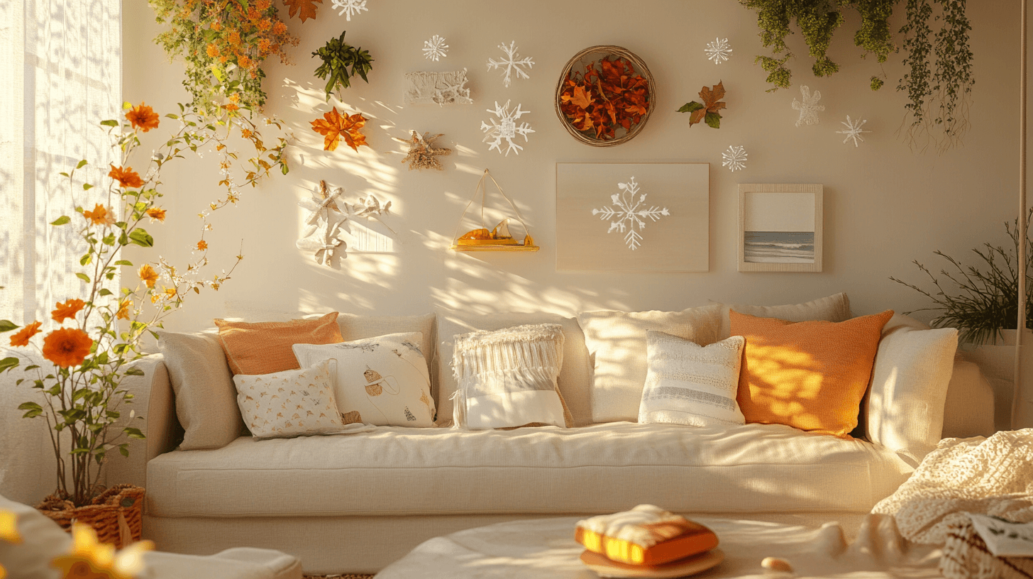 Decorazioni stagionali: Idee fresche per primavera, estate, autunno e inverno