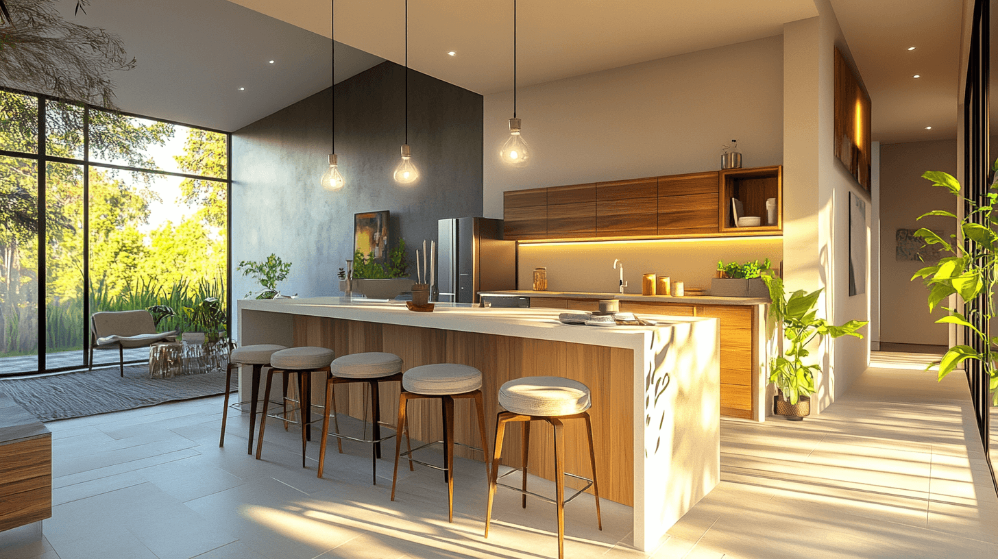 Opzioni di design per isole cucina