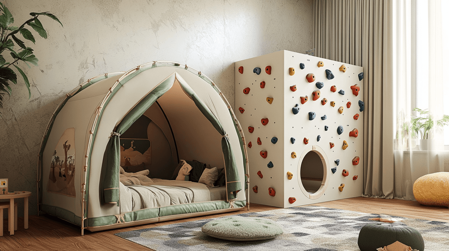 Mobili avventurosi per la cameretta dei bambini