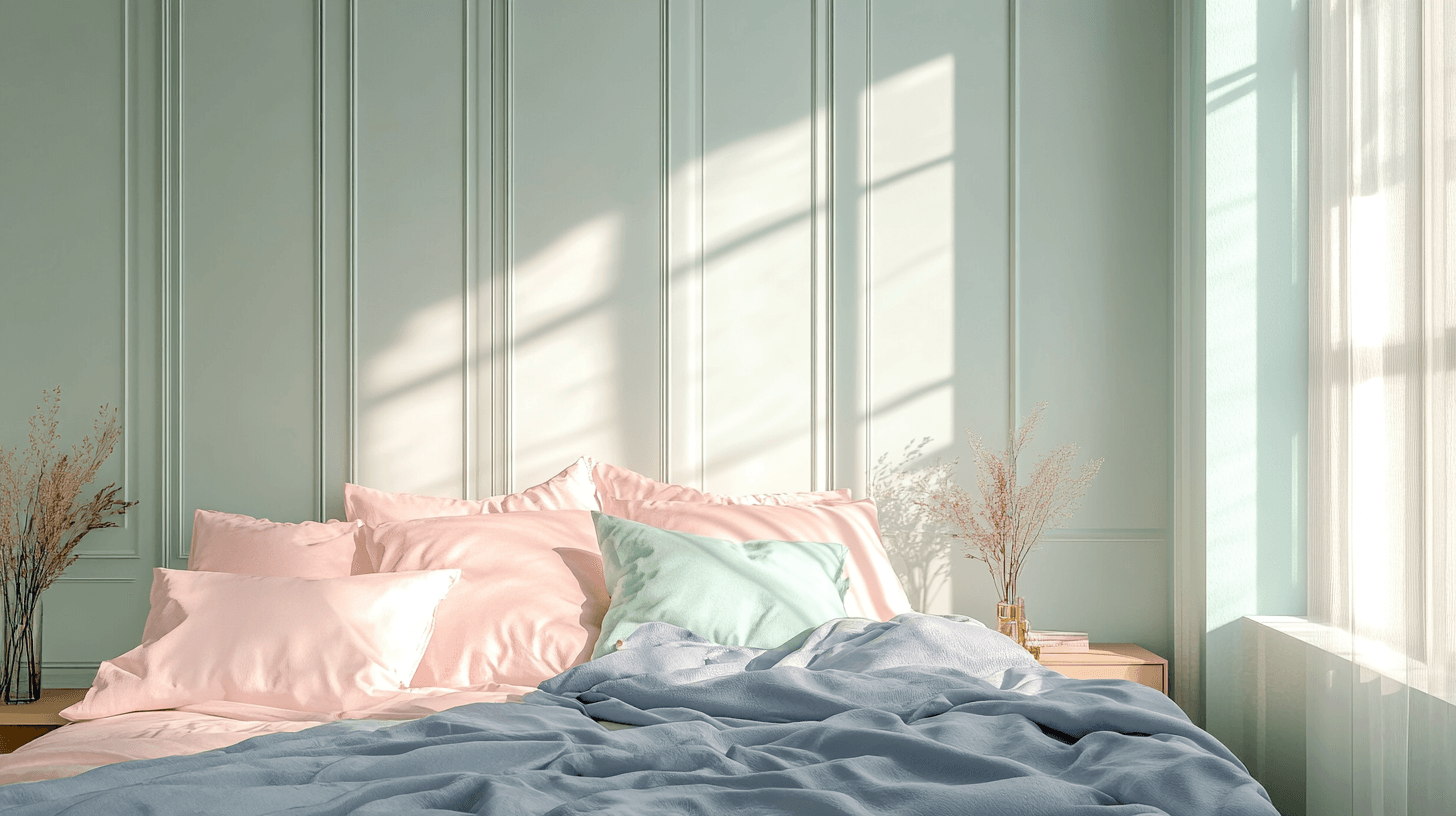 Le migliori combinazioni di colori pastello per la tua camera da letto