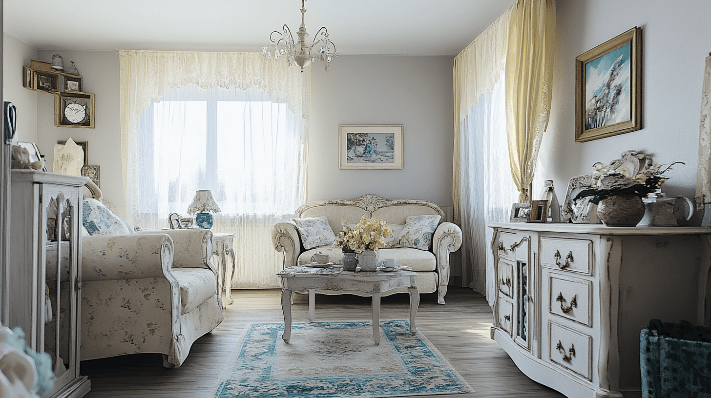 Shabby Chic: Vintage incontra l'arredamento moderno