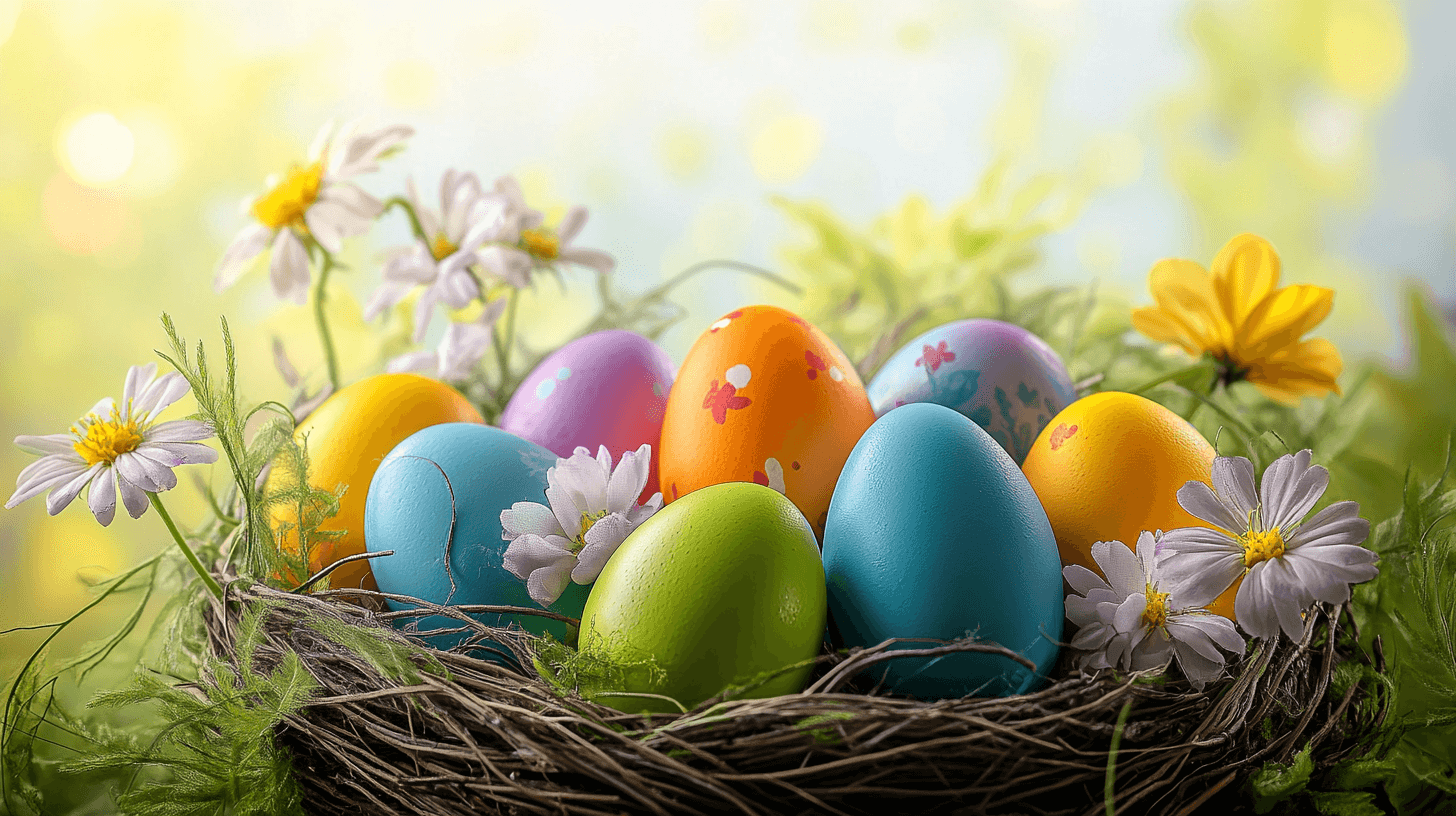 Idee decorative festive per Pasqua: aggiungere accenti colorati