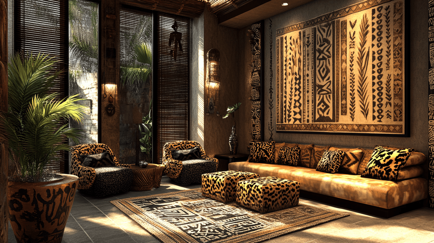 Decorazione in stile African Safari: aggiungere accenti esotici