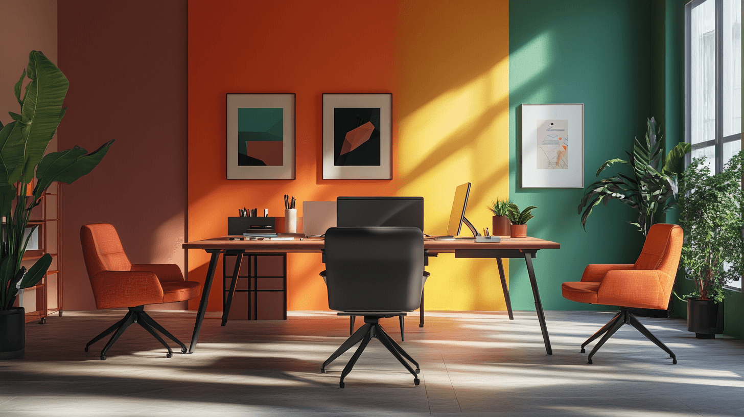 L'effetto dei colori sull'atmosfera lavorativa