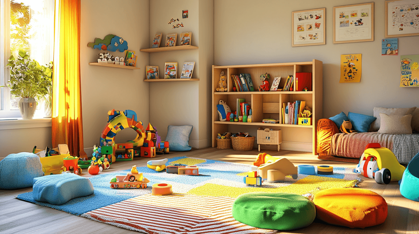 Allestire una sala giochi: Spazio creativo per bambini