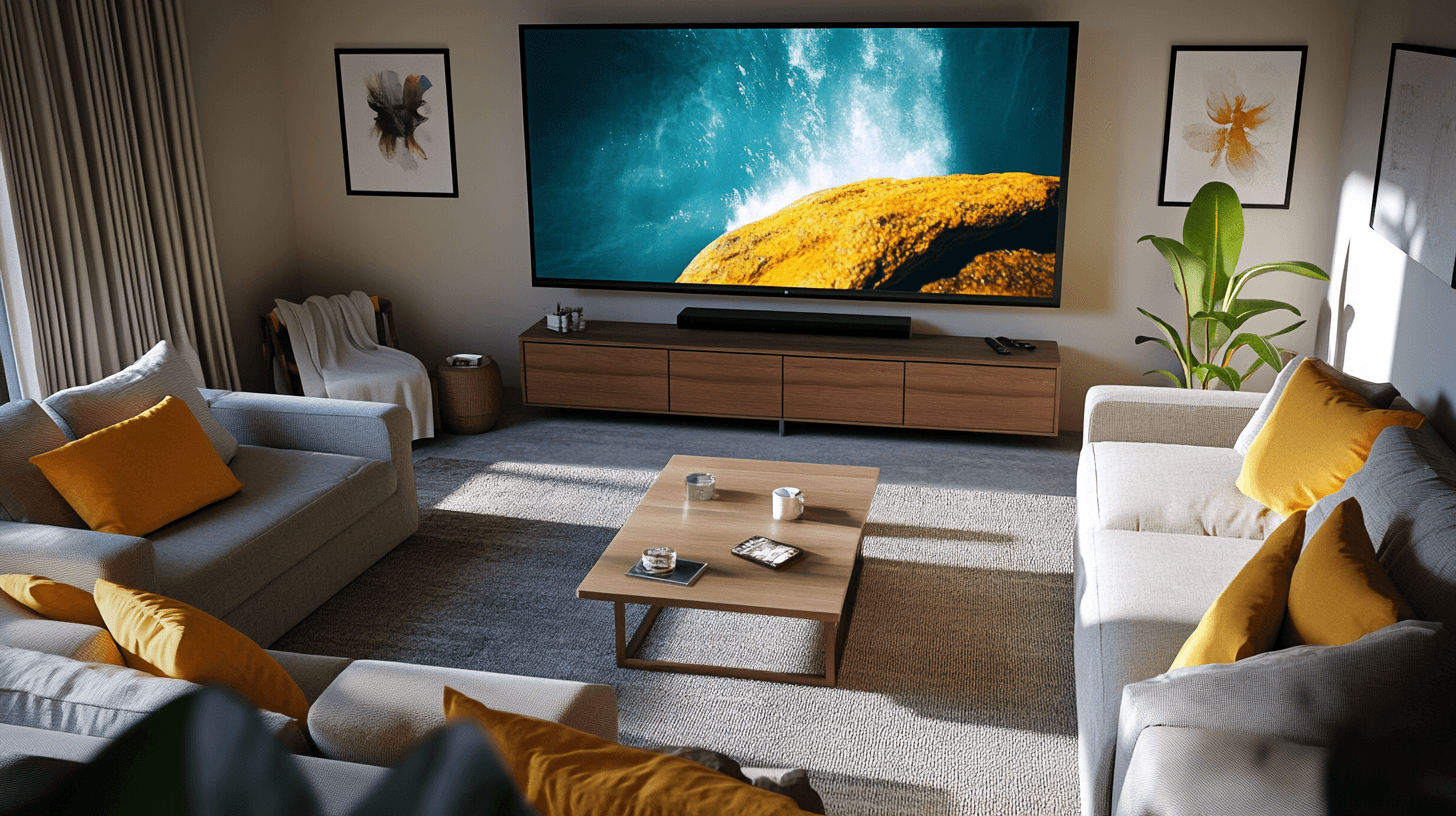 La scelta giusta dei mobili per la tua sala TV