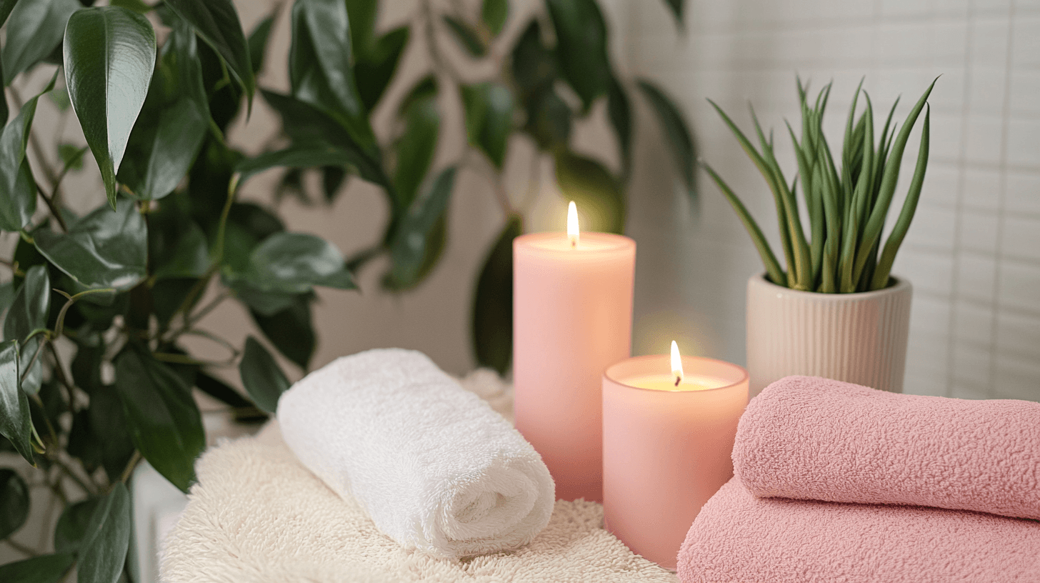 Elementi decorativi per un'atmosfera rilassante
