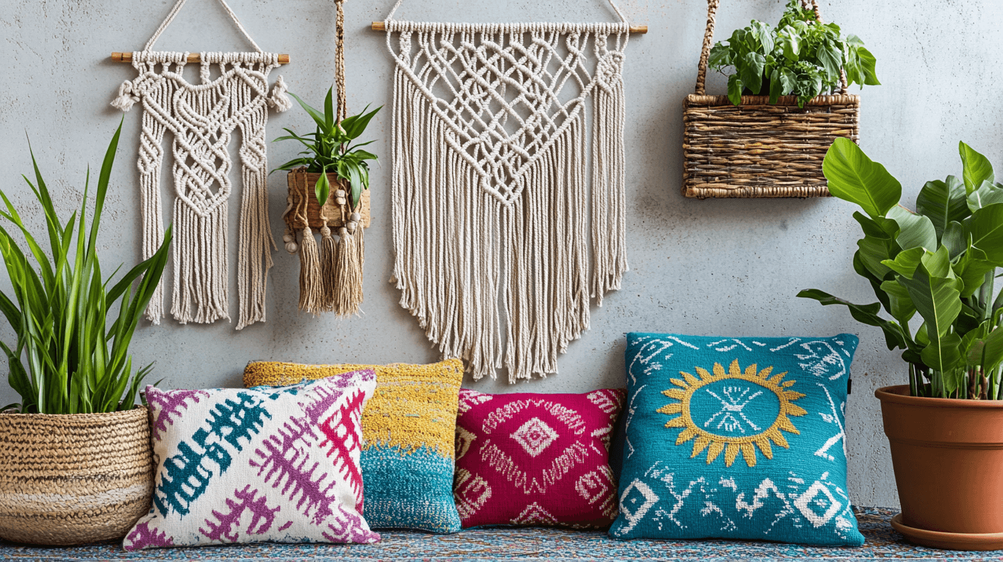 Decorazioni e accessori per lo stile Nomadic Boho