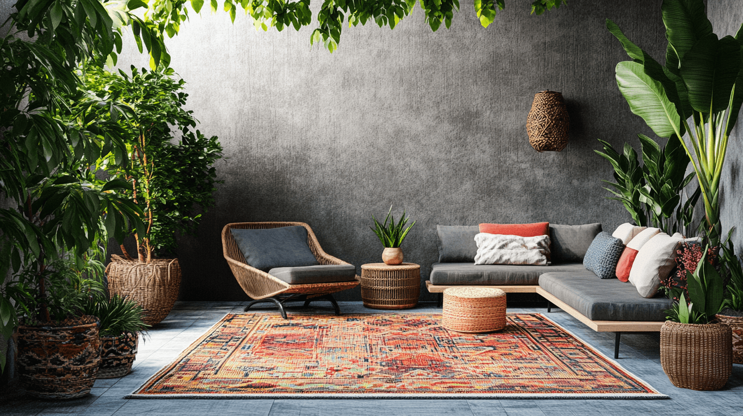 Tappeti da esterno per terrazza e balcone: comfort e stile
