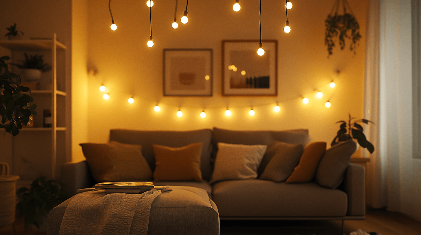 Catene luminose come decorazione: Illuminazione accogliente per ogni stagione