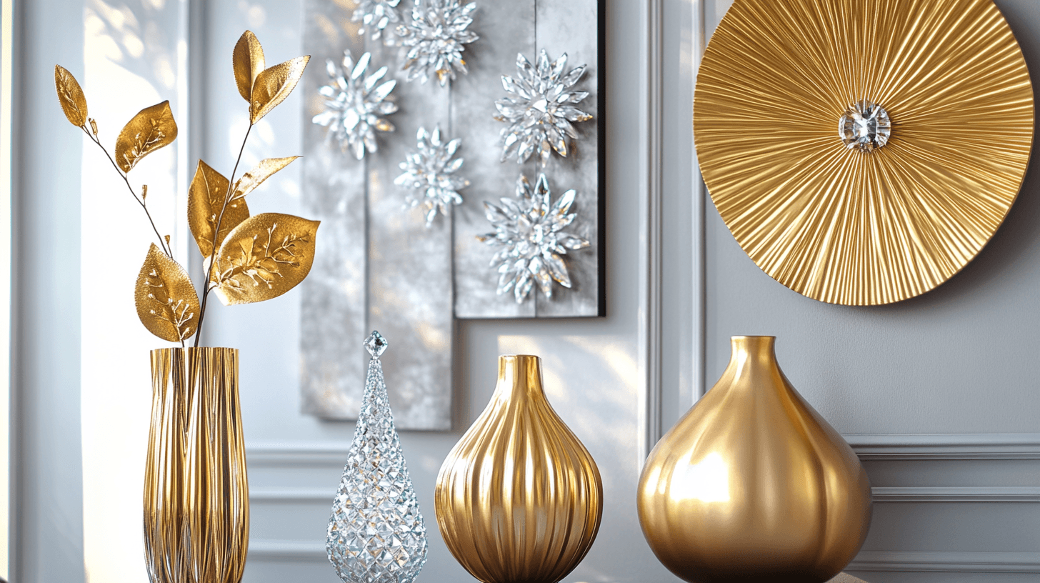 Accenti decorativi per il glamour moderno