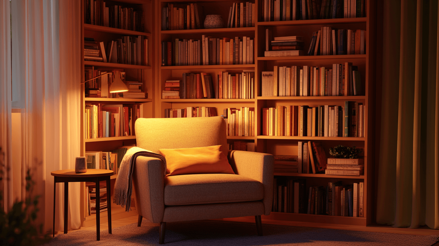 Progettare l'angolo lettura perfetto