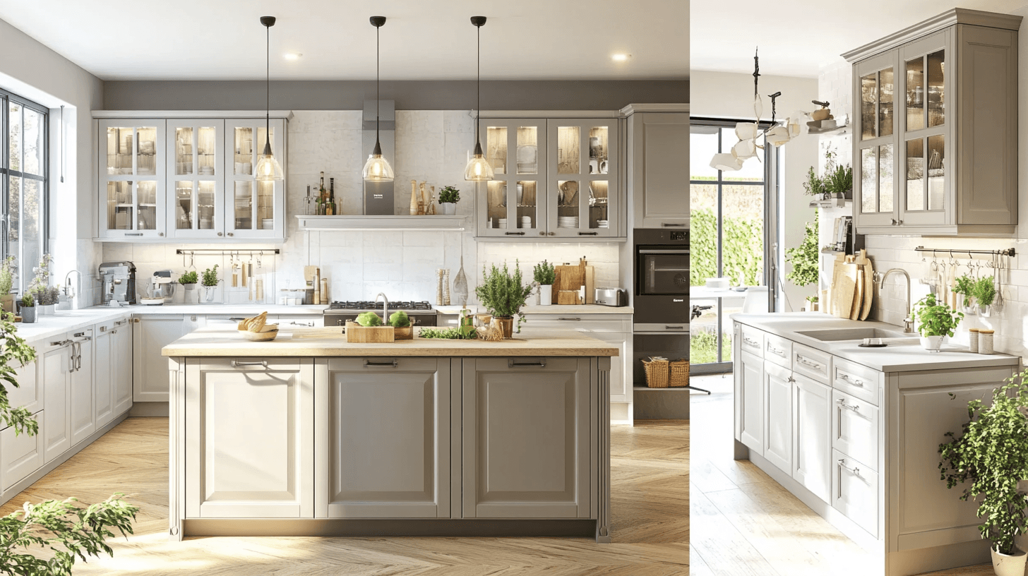 Idee di design per la cucina abitabile con isola di cottura