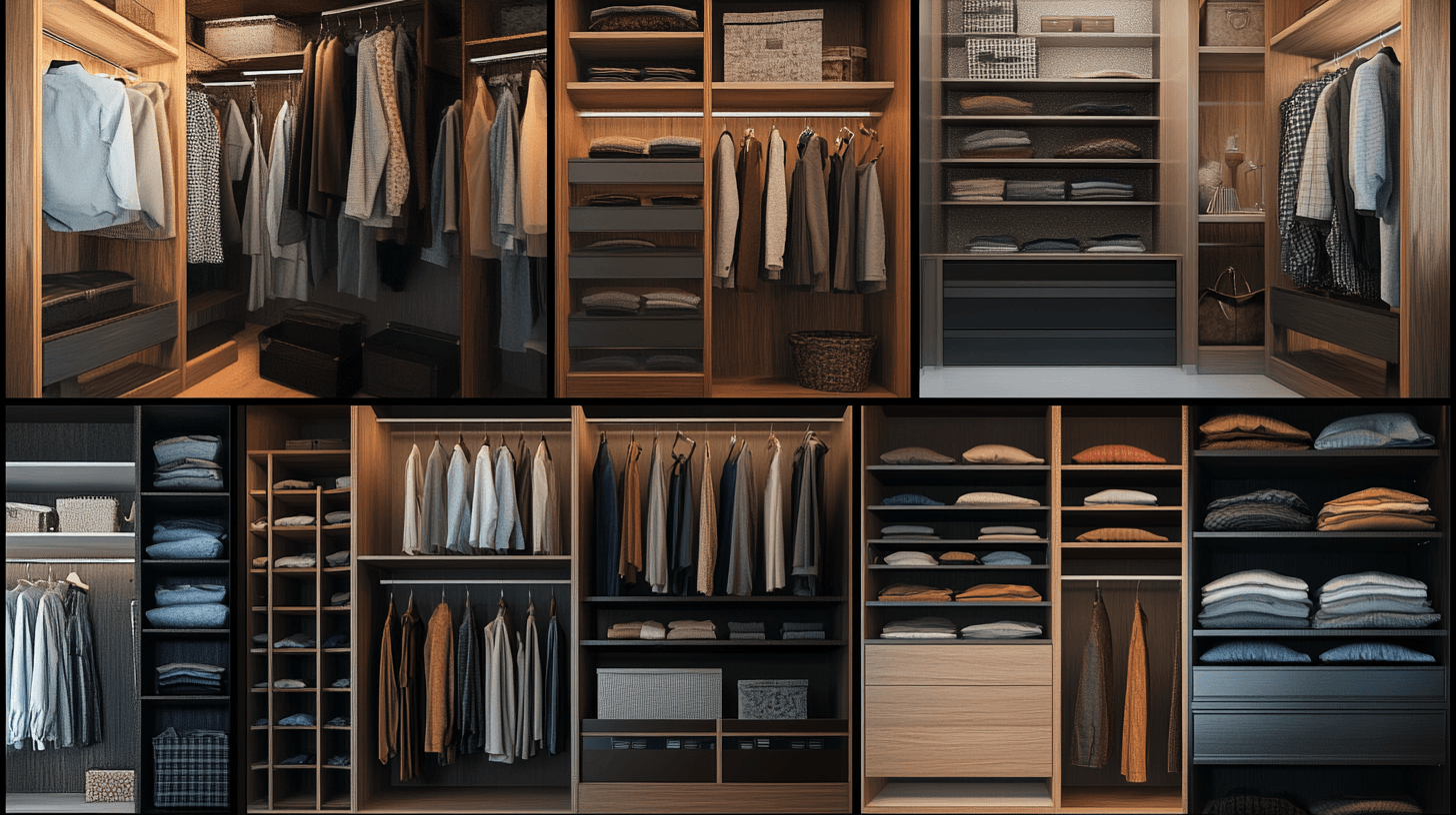 Idee di design per la tua cabina armadio