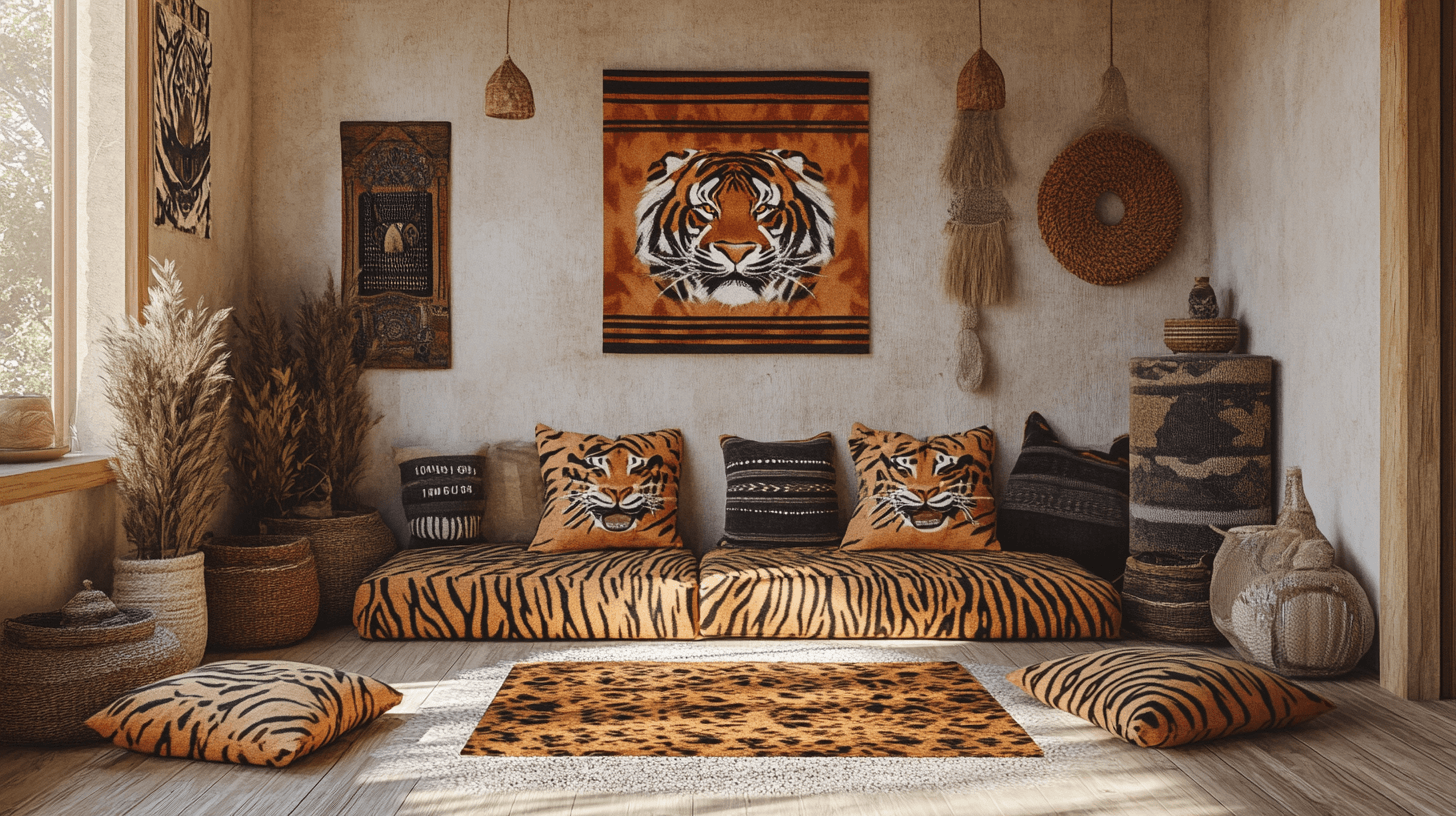 Stampa tigre: esotismo e calore