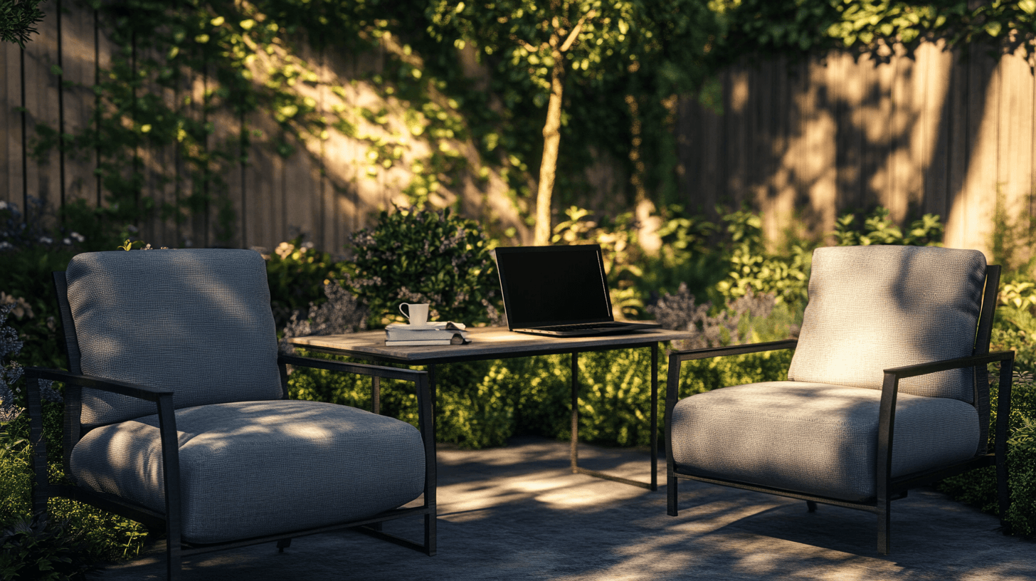 Sedie da giardino ergonomiche per lavorare a lungo