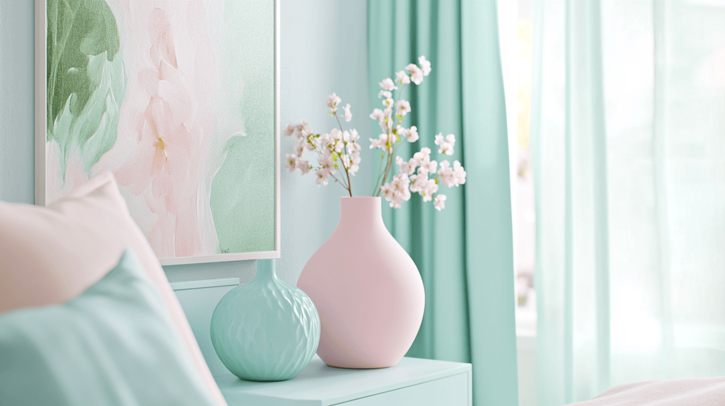 Decorazioni in colori pastello: Il complemento perfetto