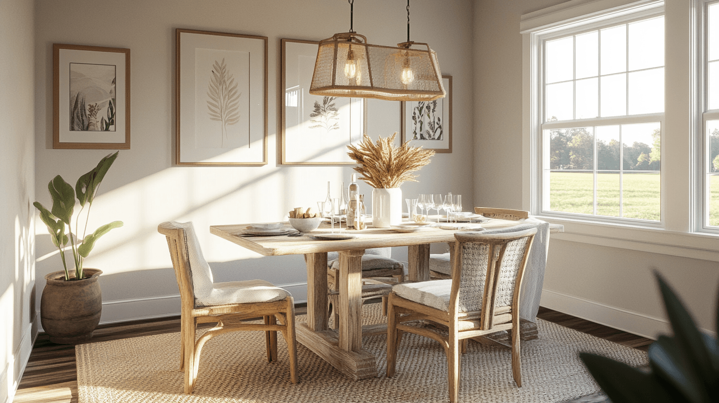 Decorazione in stile country moderno: Materiali naturali e accenti discreti