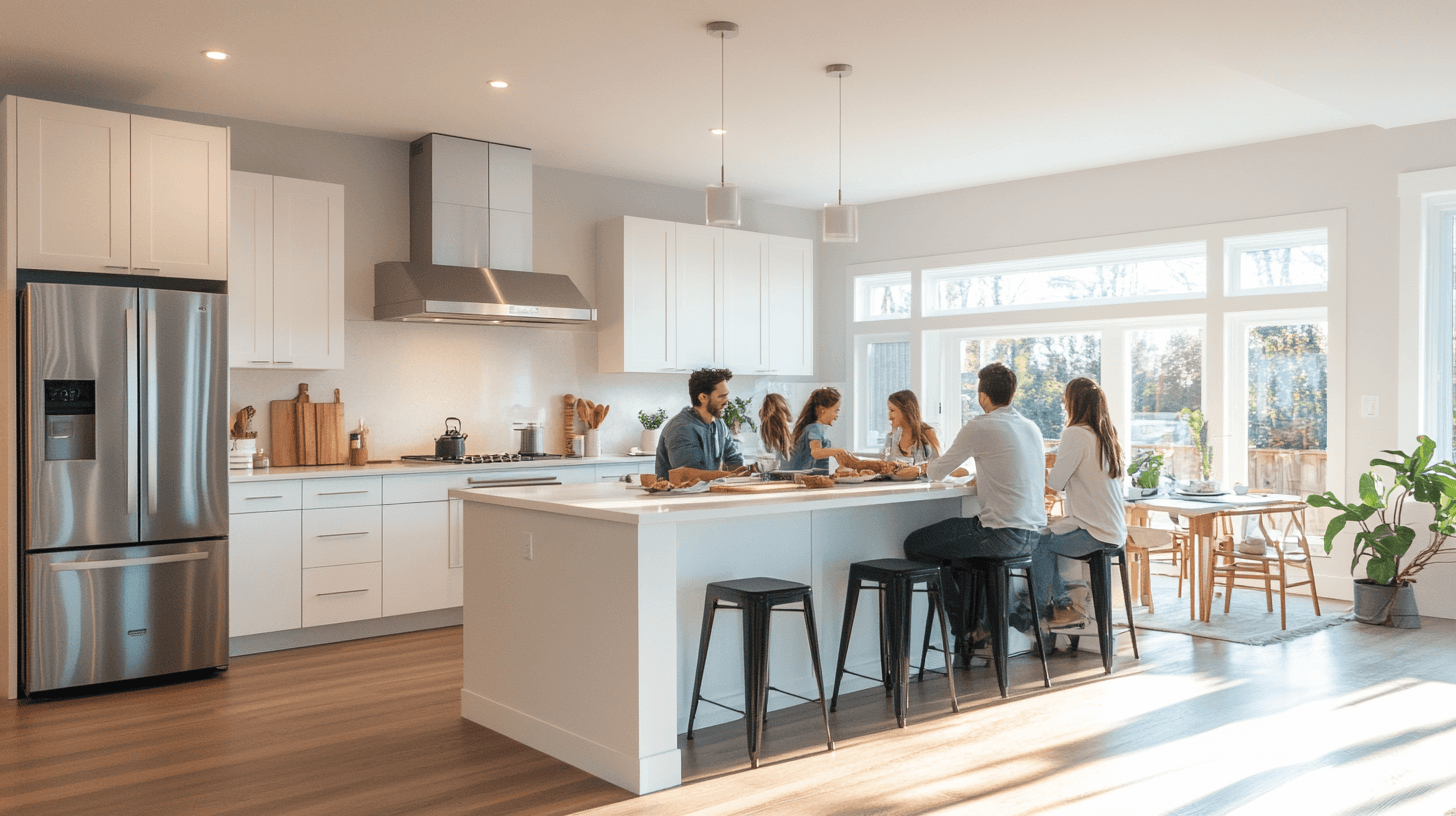 Cucina con isola: Il punto d'incontro perfetto per tutta la famiglia