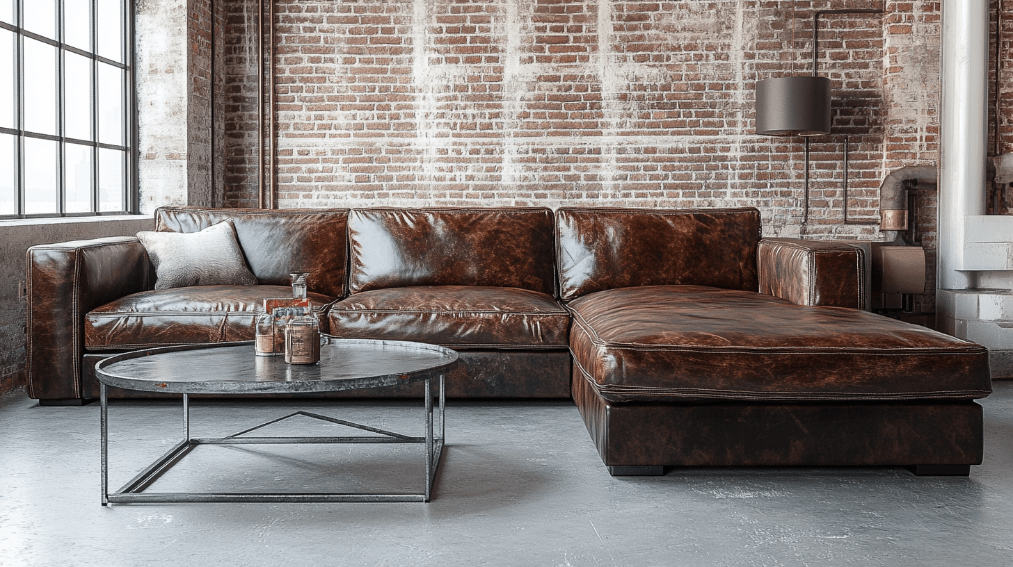 Mobili per un soggiorno in stile loft