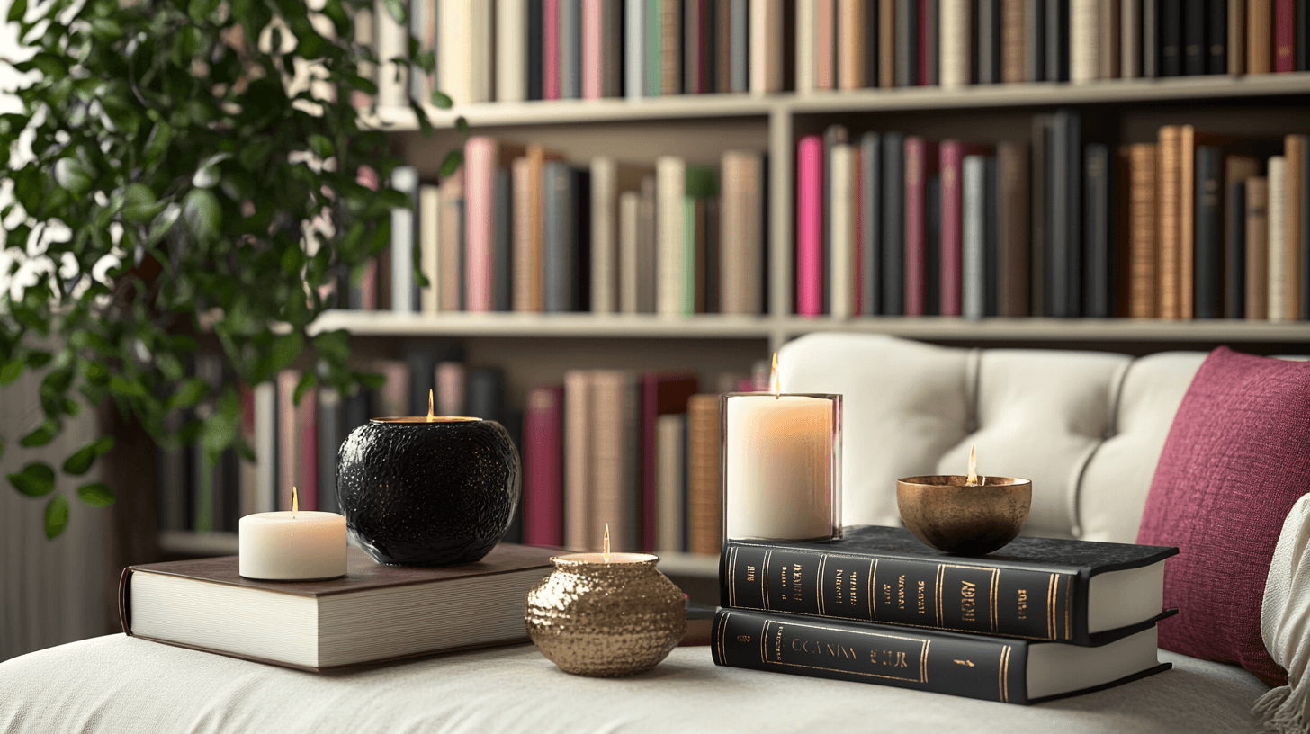 Decorazioni e accessori per la biblioteca