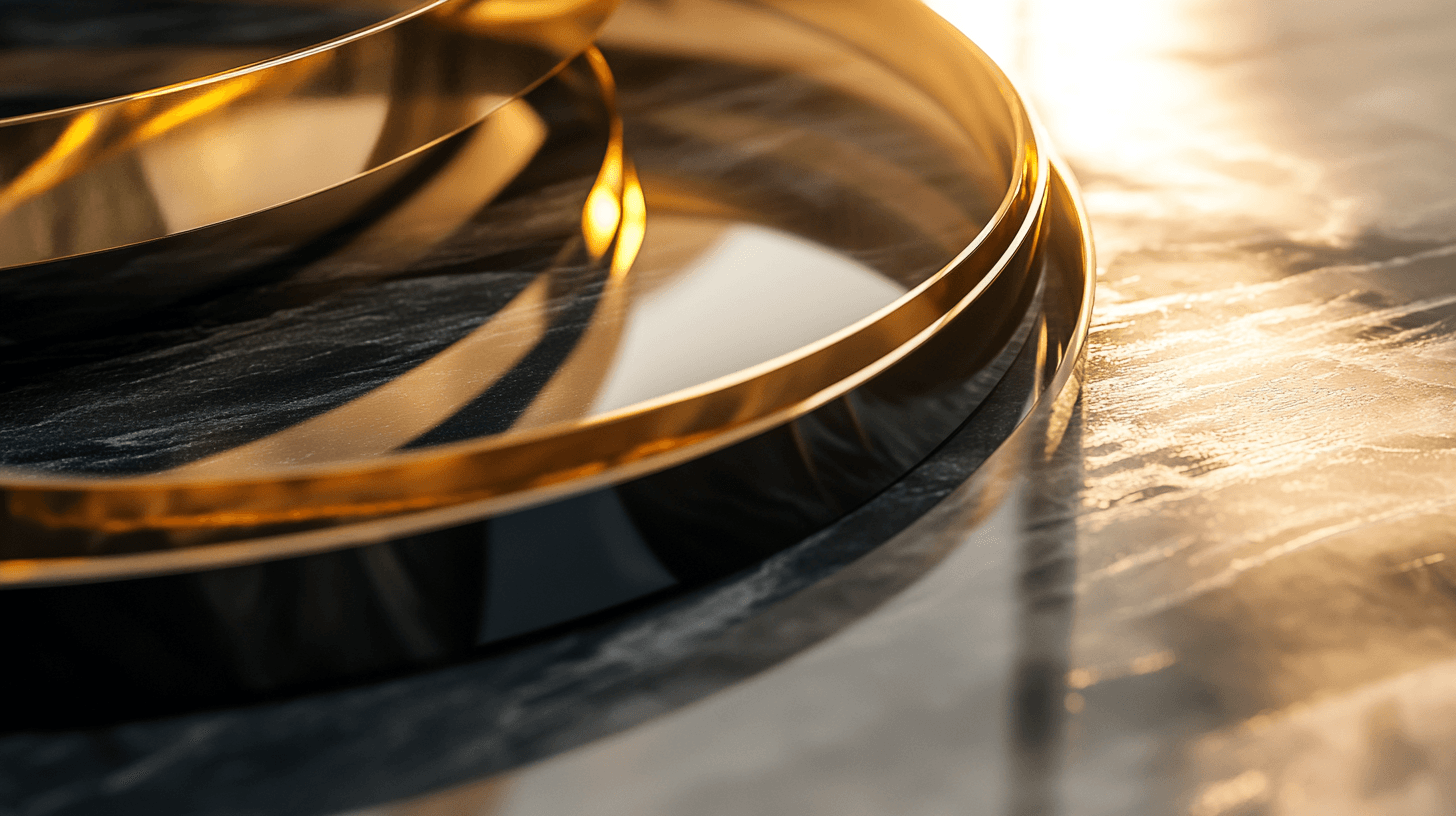 Stili abitativi con oro e nero: l'eleganza incontra la modernità