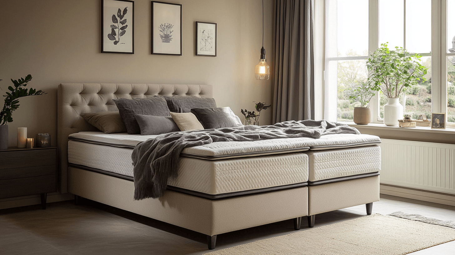 Integrazione dei letti Boxspring nel design della camera da letto