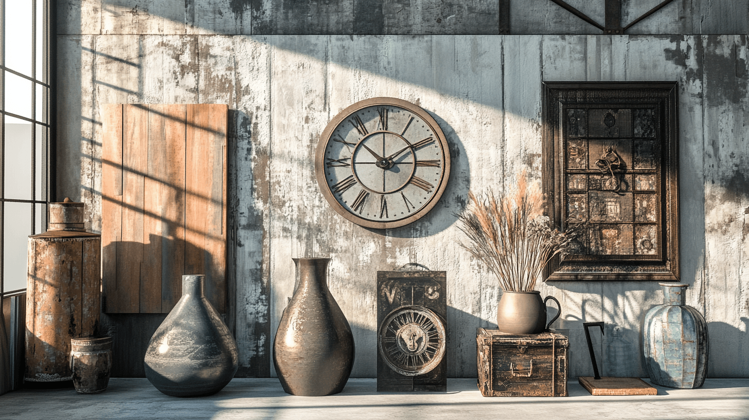 Decorazione in stile Industrial Chic: Meno è di più