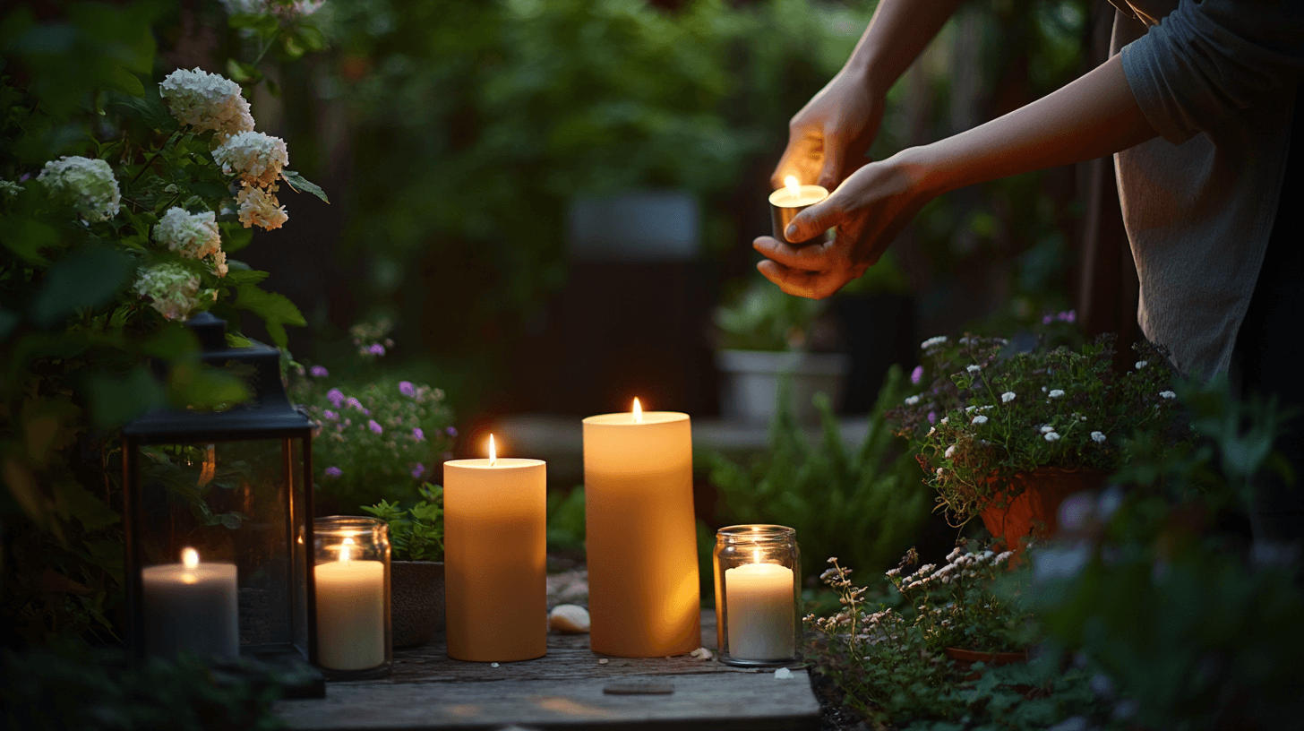 Consigli per la cura e la sicurezza di candele e lanterne