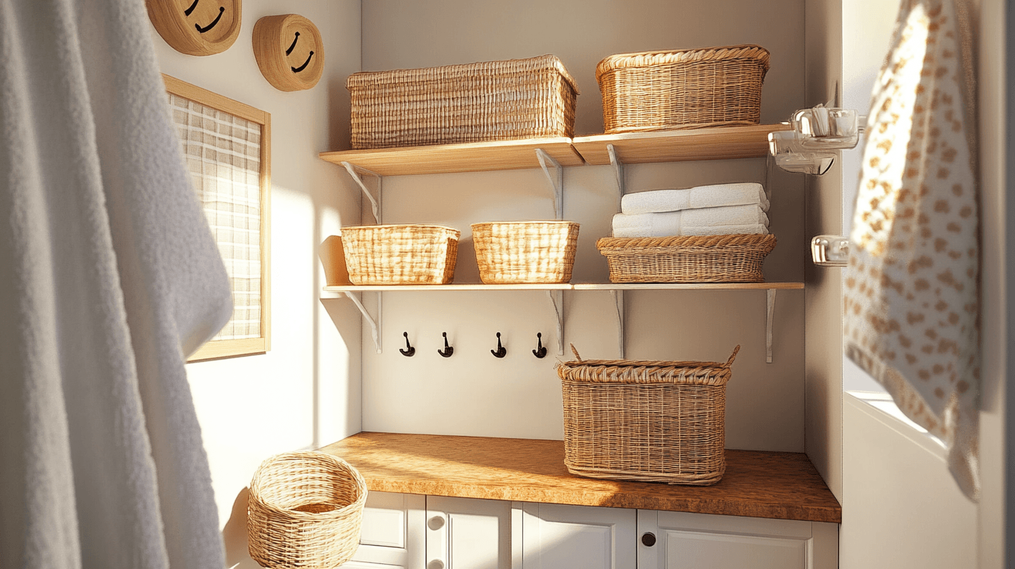 Soluzioni creative per lo spazio di archiviazione nei piccoli bagni