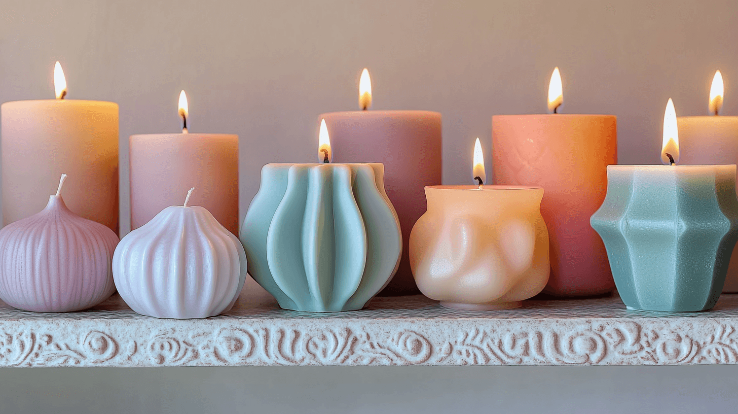 Idee creative per candele fai-da-te