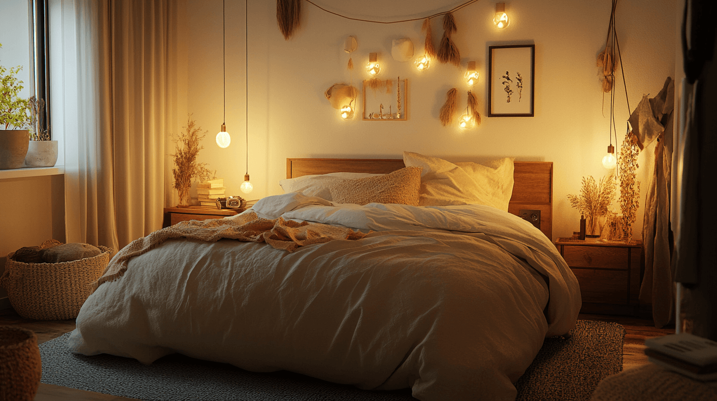 L'effetto riscaldante dei toni della terra nella camera da letto