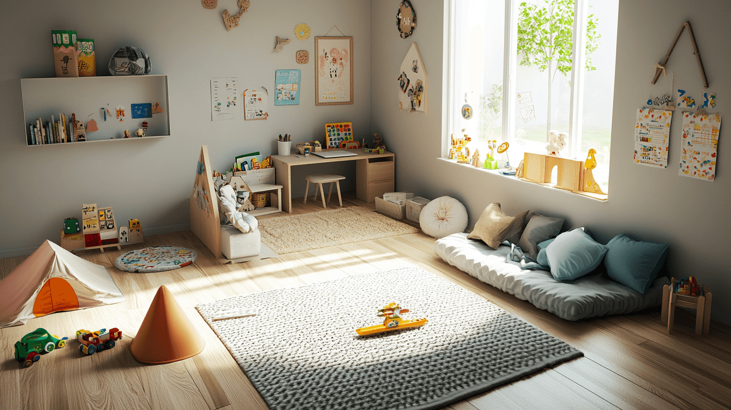 Progettazione dello spazio: spazio per gioco, apprendimento e relax